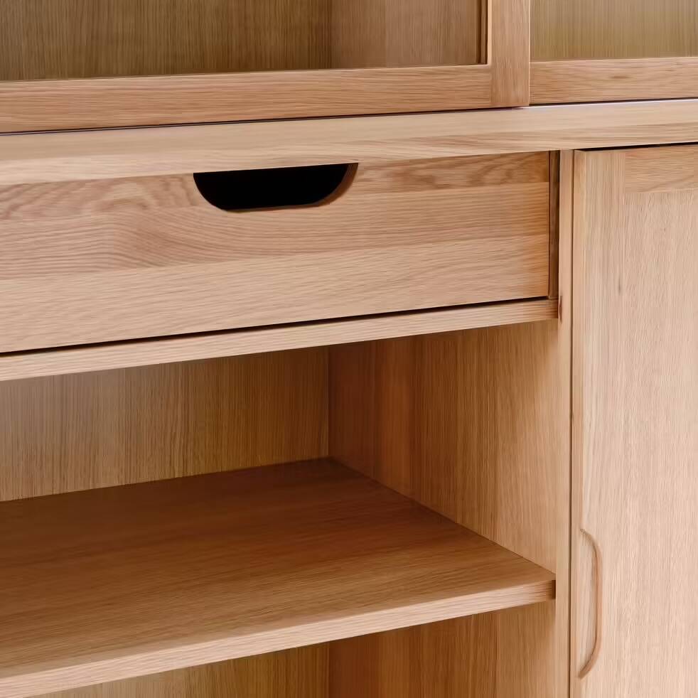 Large oak dresser Alinéa lucciana new cardboard