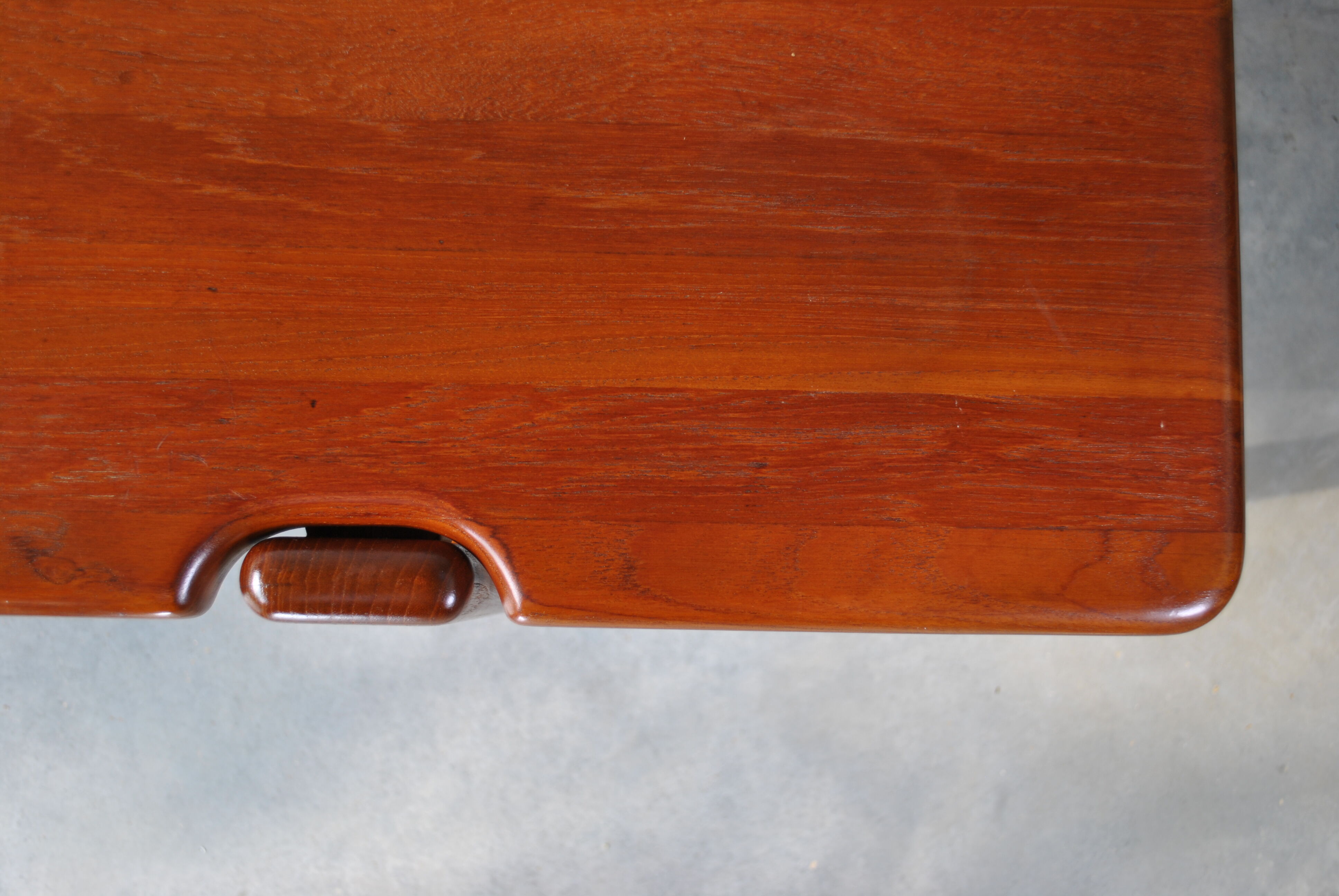 Danish teak coffee table by Niels Bach