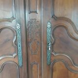 Wardrobe Louis XV merisier