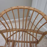 Child 60s rattan chair