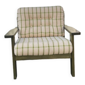 Fauteuil danois années 70 design scandinave