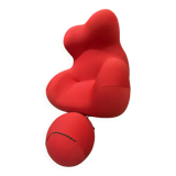 Armchair & Ottoman "UP5" - Iconic Design by Gaetano Pesce - Con Edition