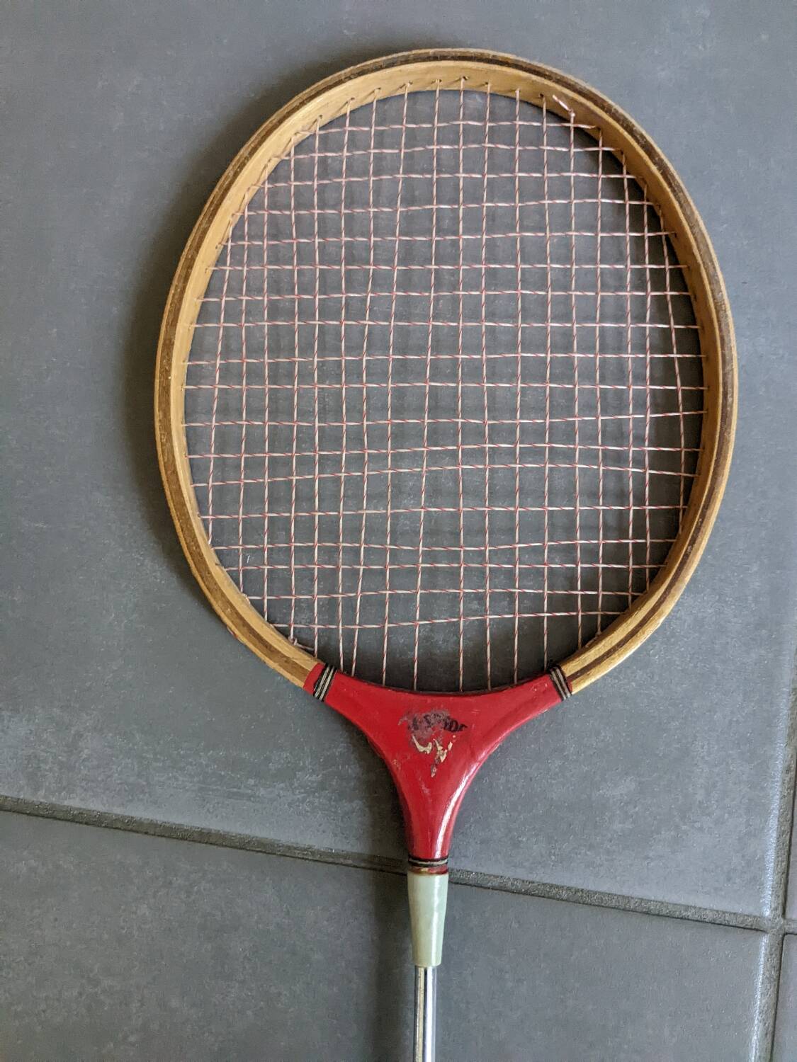 Vintage badminton rackets