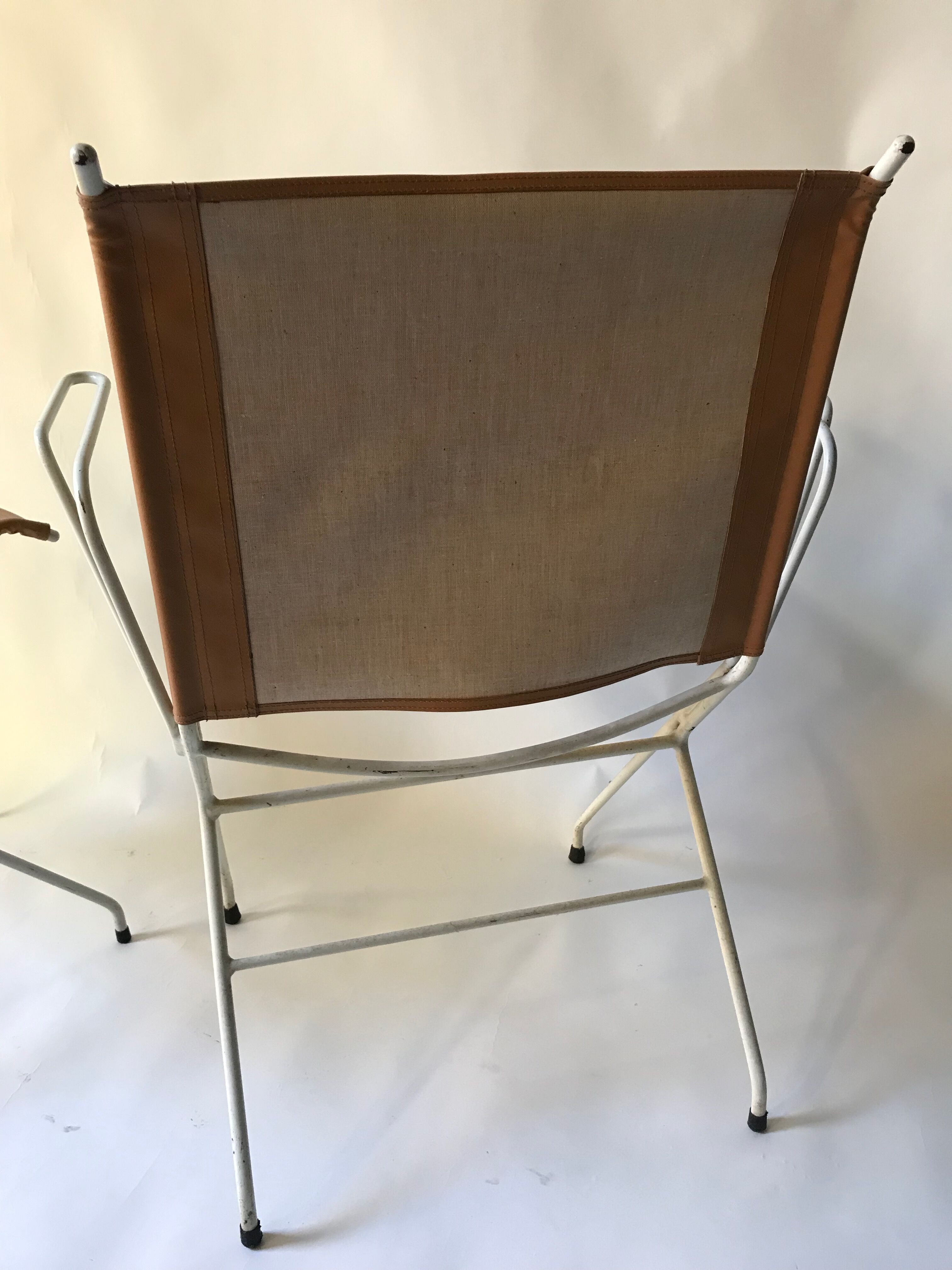 2 chairs of Raoul Guys 1950s