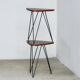 Pair de tables d'appoint des années 50 - Design italien - Décoration vintage - Isa - Campo - Medea