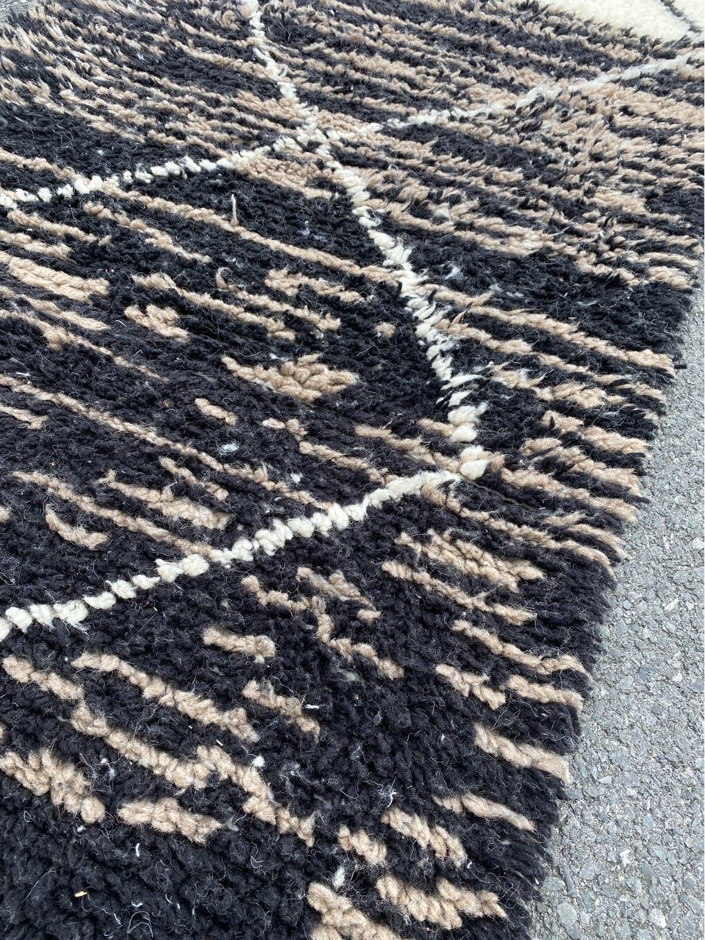 Carpet berbere corridor beni ouarain 90×350 cm