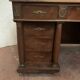 Bureau a caissons de style Empire en acajou et placage XX siècle