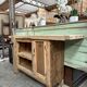 Joiner's workbench from the early 20th century.