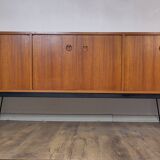 Enfilade scandinave teck et métal