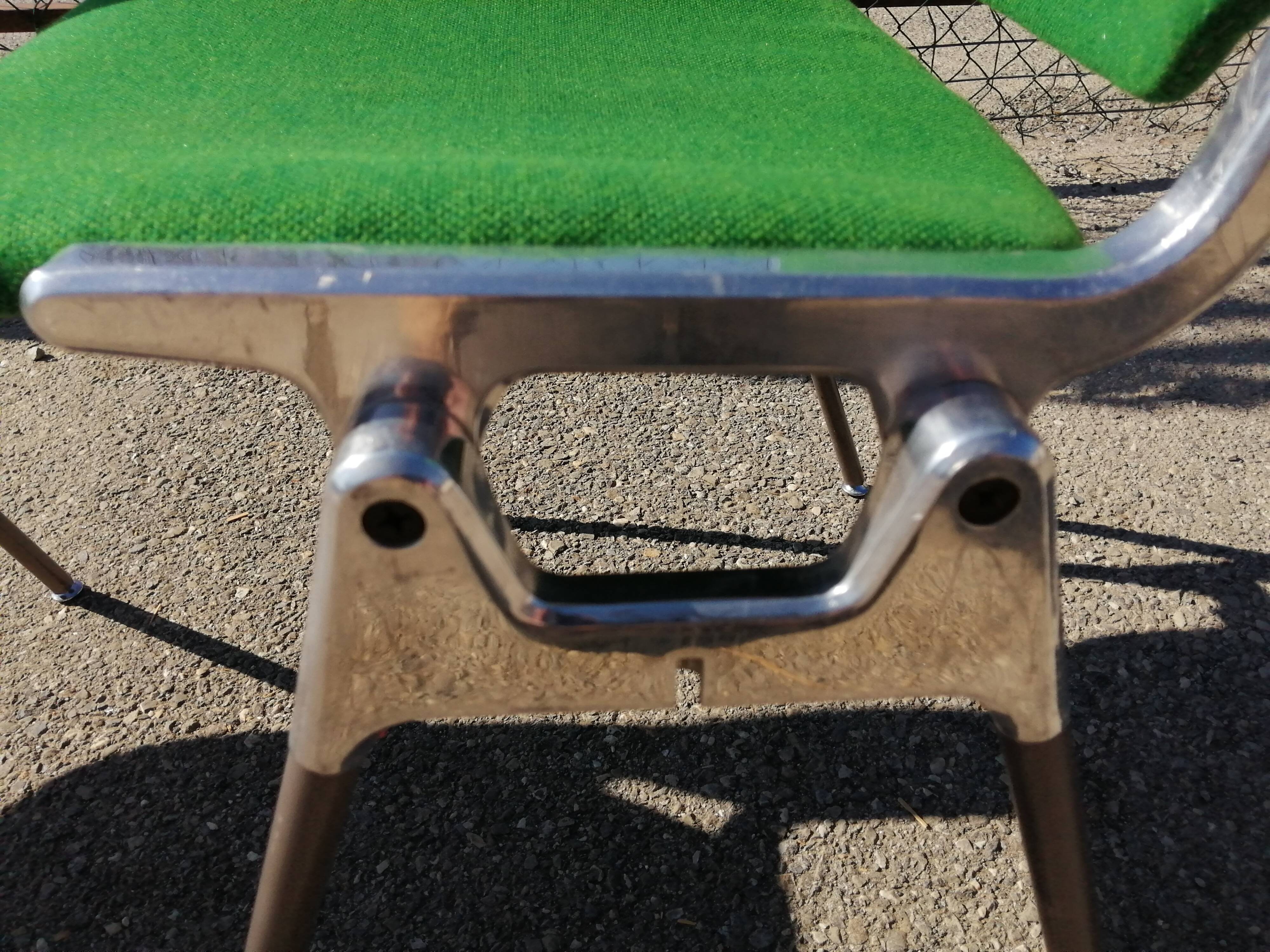 Duo de chaises Castelli DSC106 vert vintage