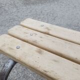 Vintage schoolboy bench