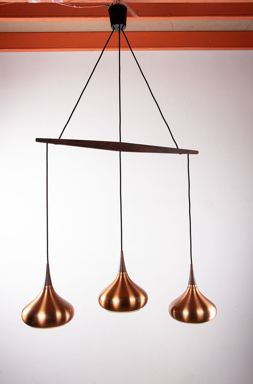 Triple Danish suspension, Metal and Rosewood, Jo Hammerborg.