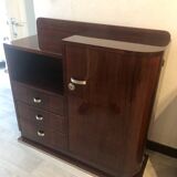 Storage unit, art deco bookcase