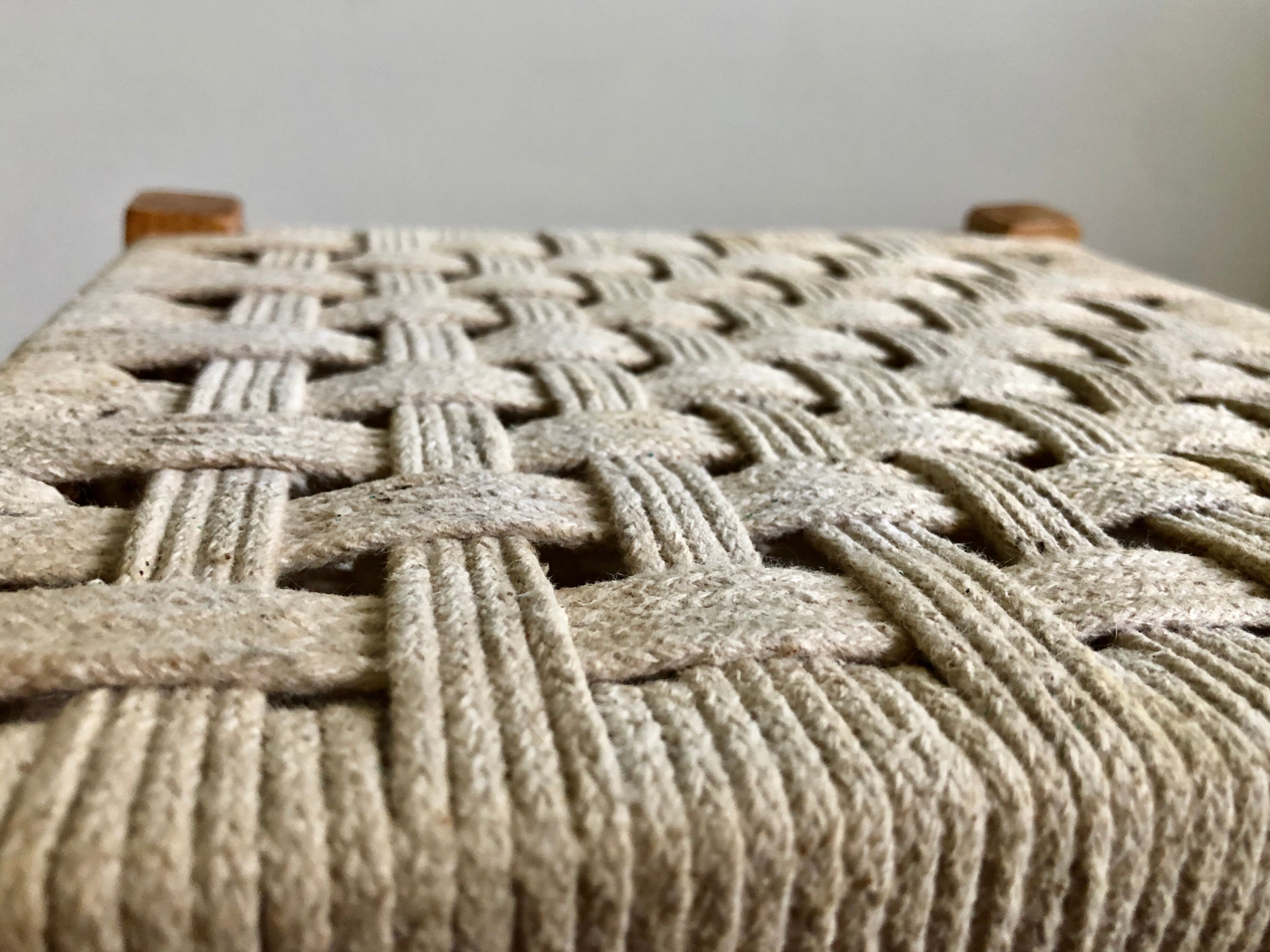 Danish rope stool 1970