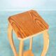 Vintage pine plant shelf, plant stand Sweden 1960
