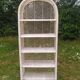 70s rattan shelf
