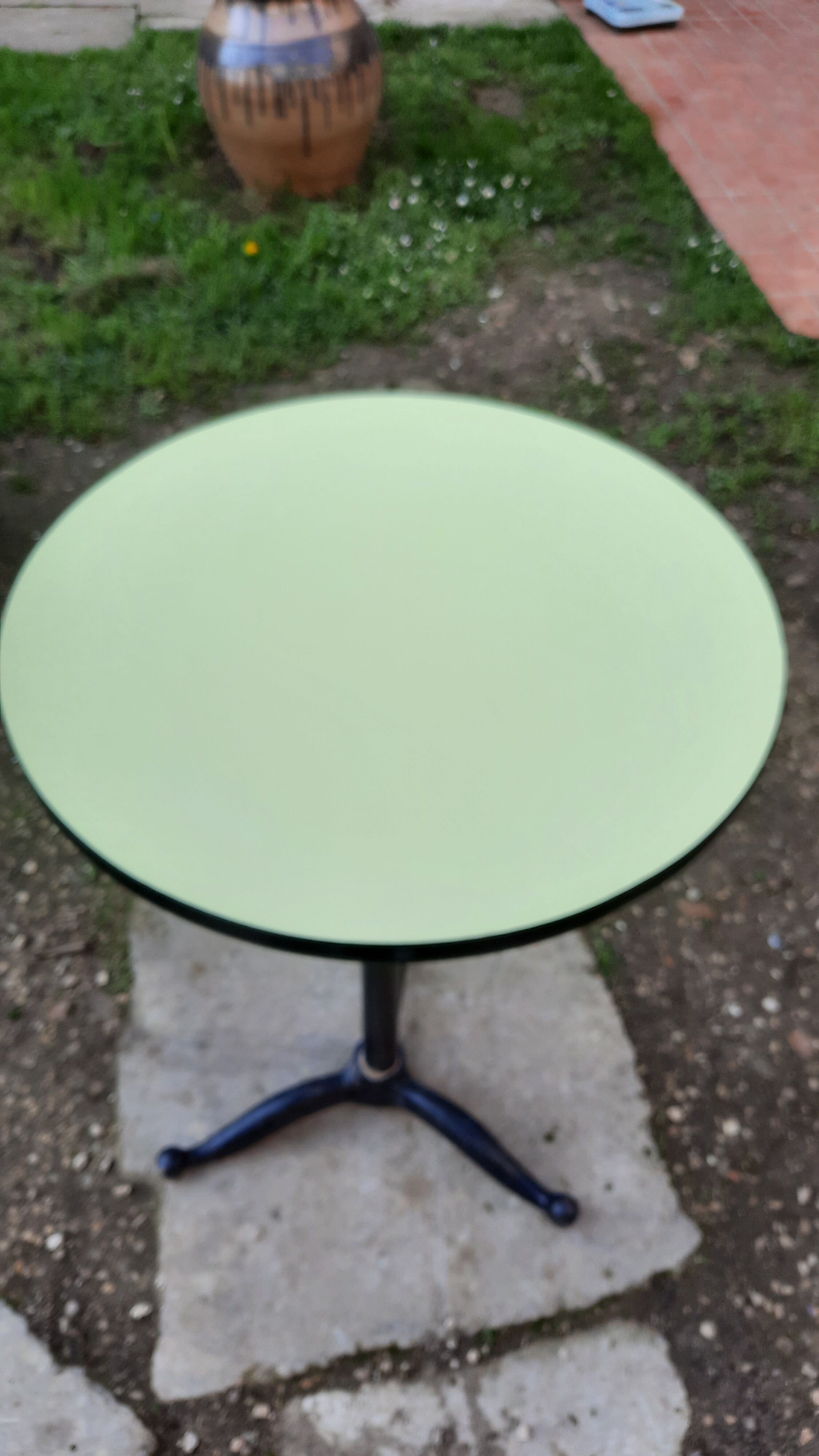 Vintage bistro table