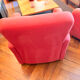 Fabric armchair