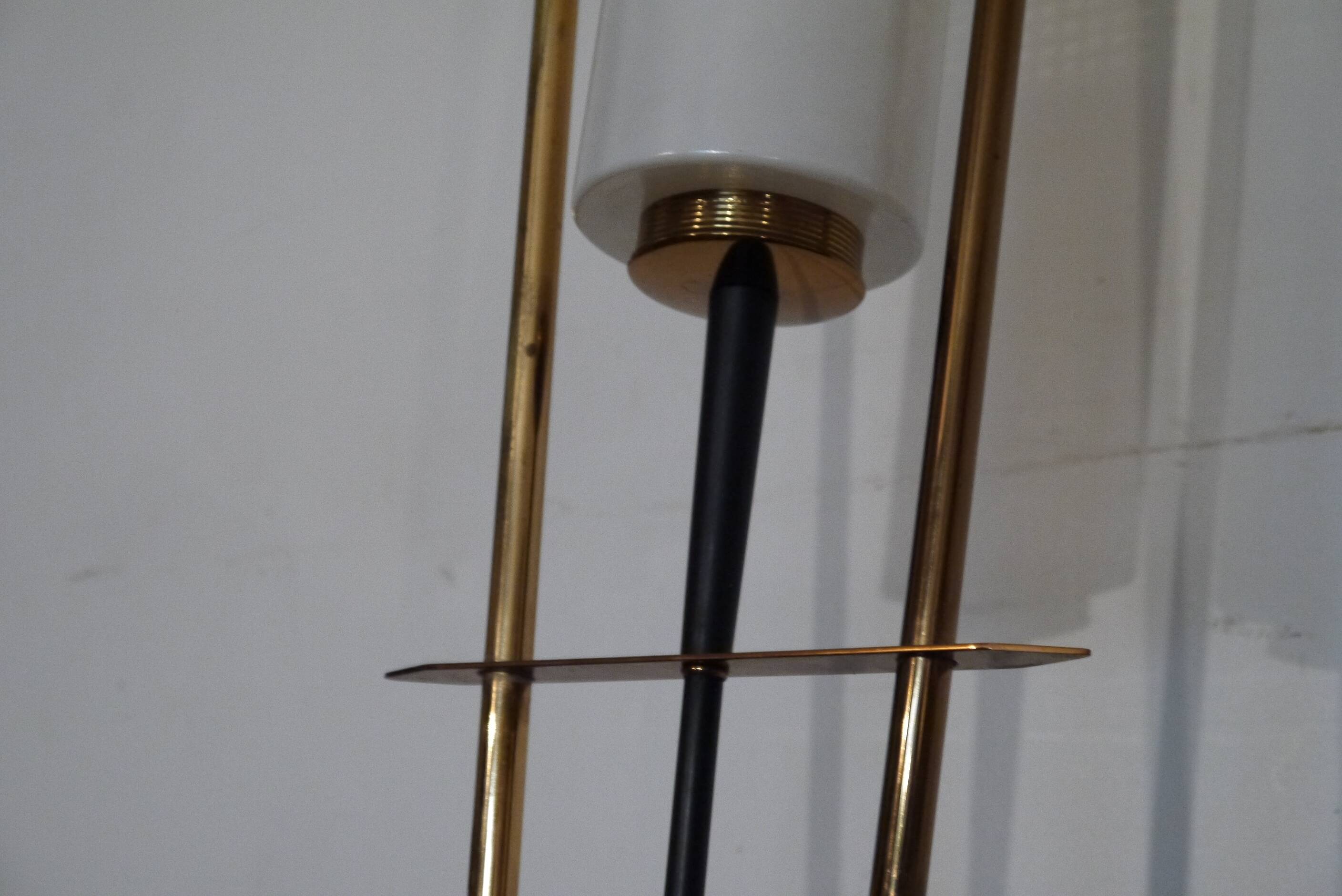 Lampadaire moderniste  à 3 feux 1960
