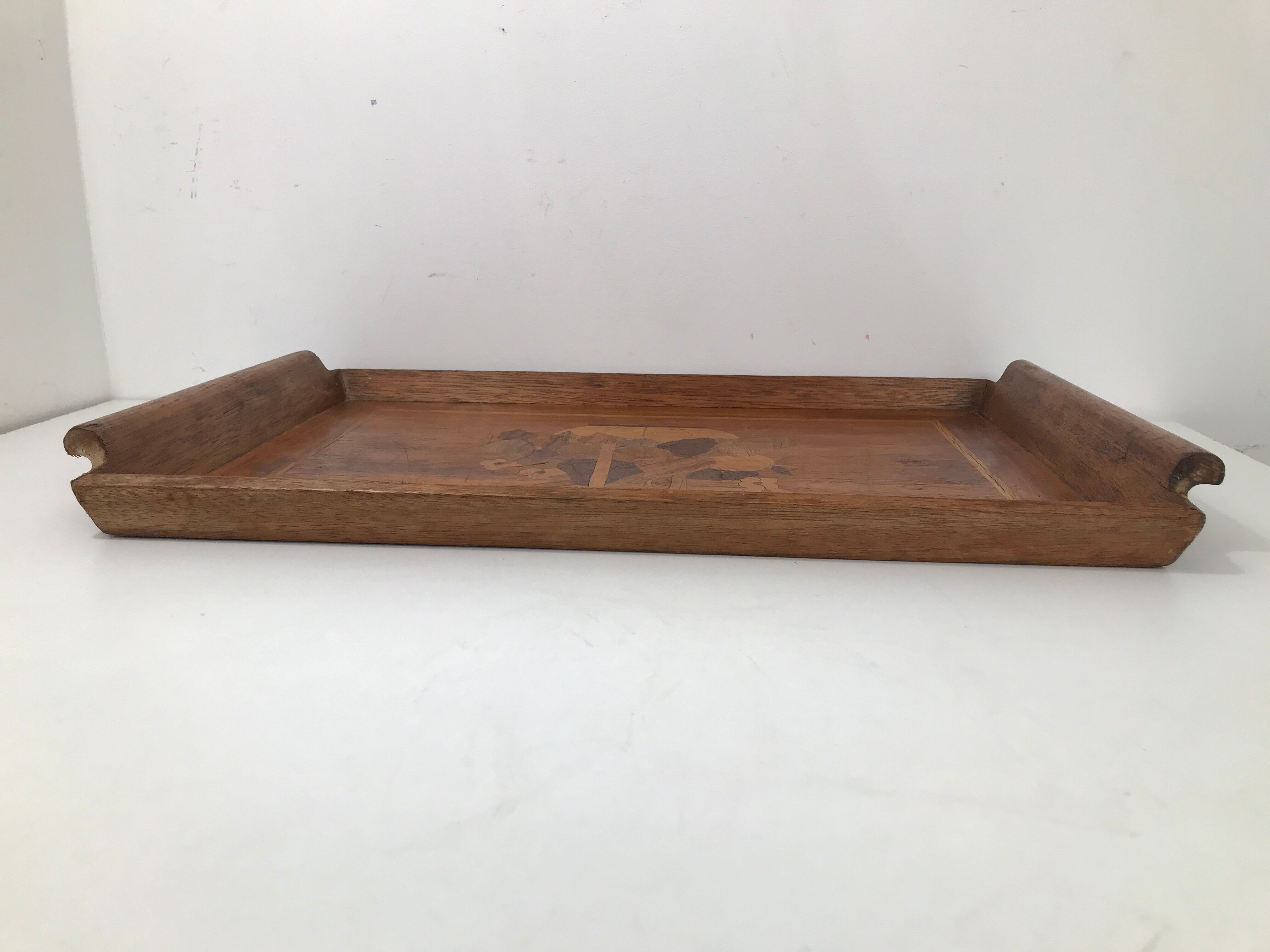 Vintage wooden tray