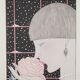 Georges Lepape: Art Deco, young woman with a rose, original signed engraving