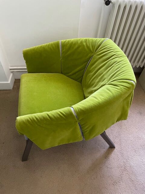 Fauteuil ligne roset okumi velours