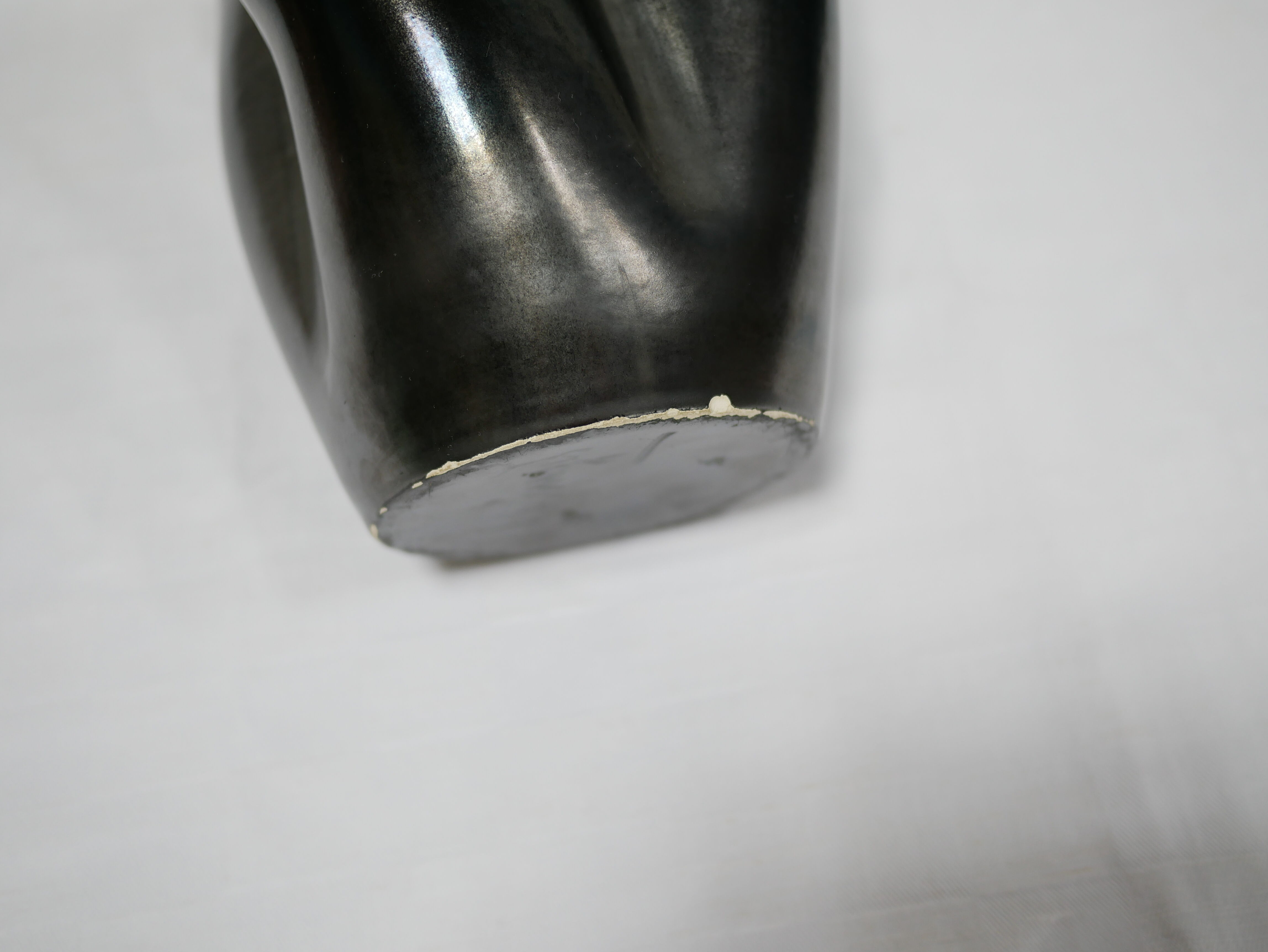 Vintage ceramic vase by Elchinger