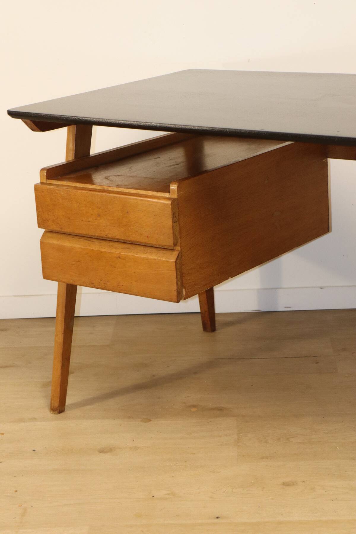 Vintage oak desk, 1950s