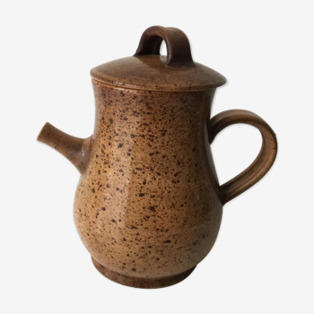 Signed stoneware ceramic coffee maker