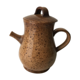 Signed stoneware ceramic coffee maker