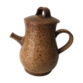 Signed stoneware ceramic coffee maker