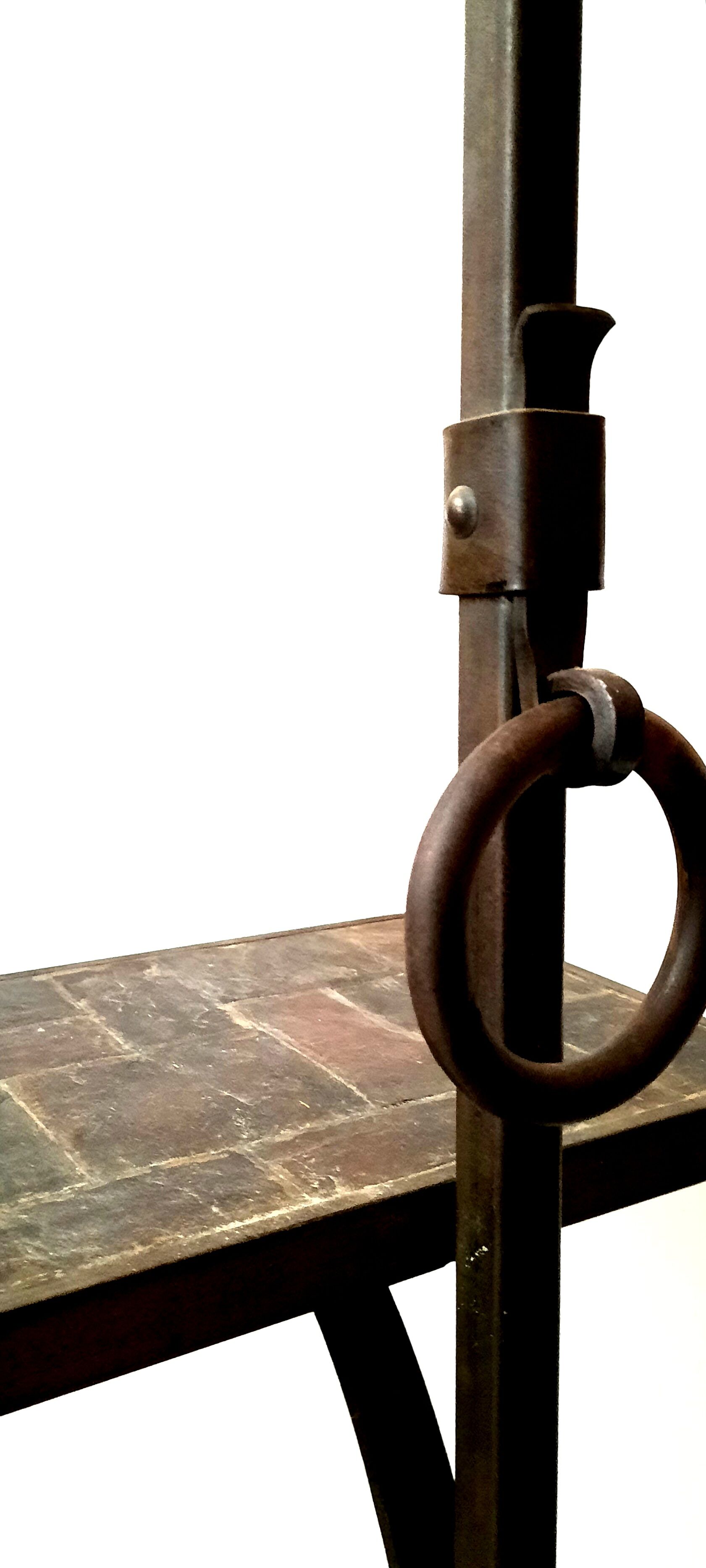 Brutalist tablet lamp of the 60s