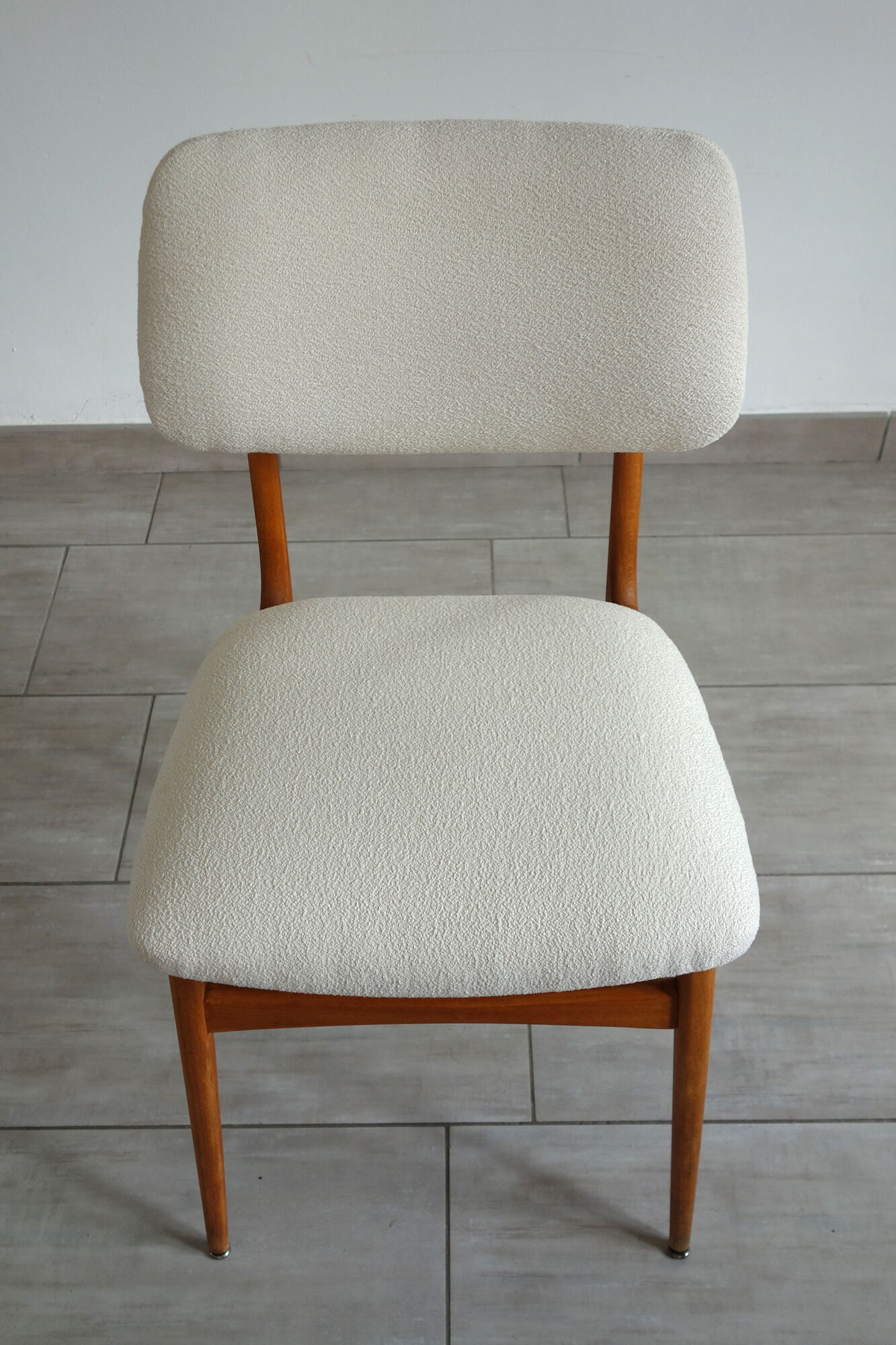 Chaise scandinave restaurée années 60