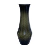 Vase en verre fumé