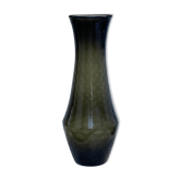 Smoked glass vase