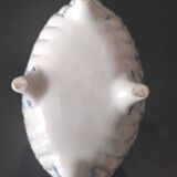 Blue and white sugar bowl