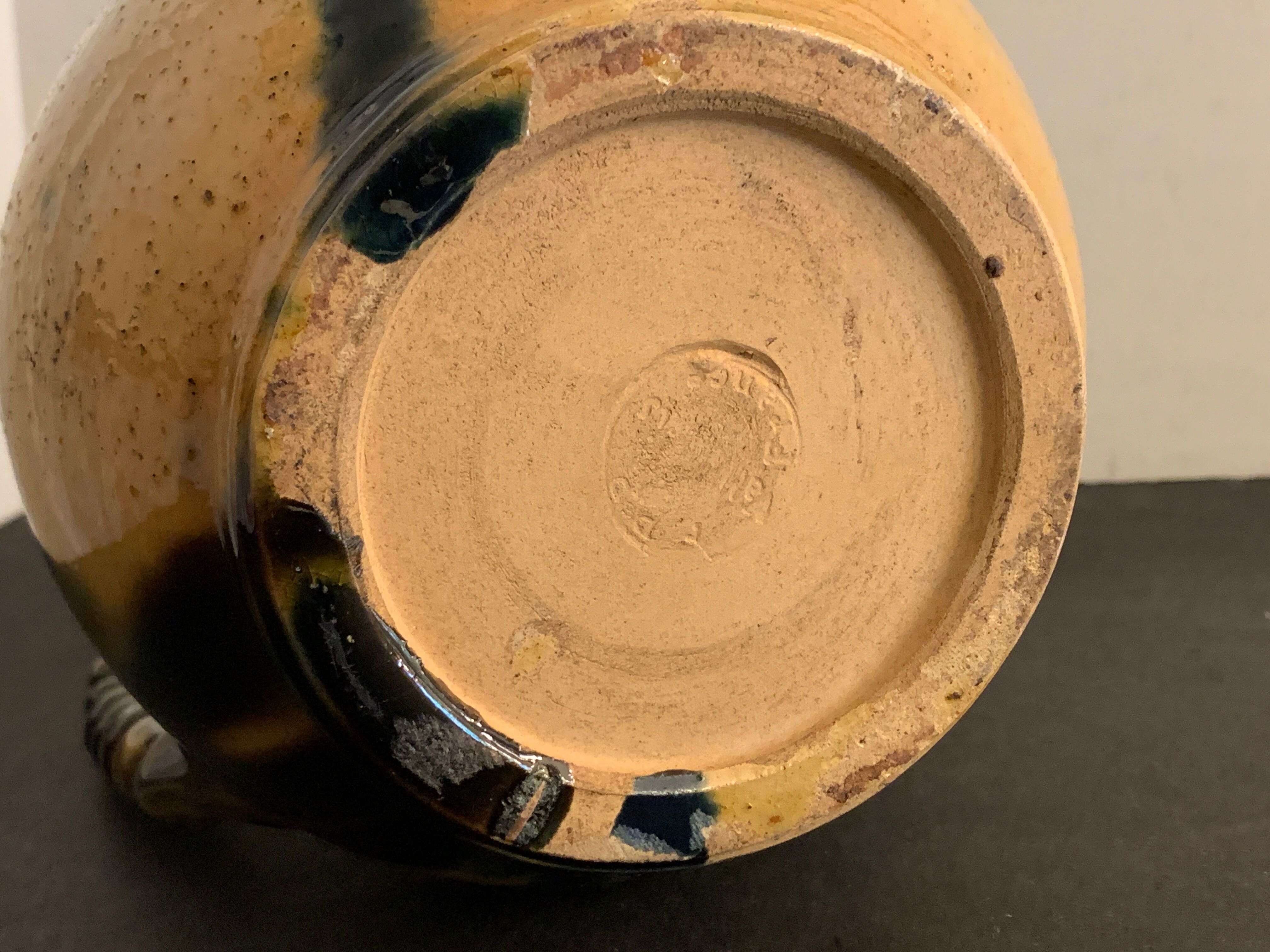 Ceramic pitcher, FPP Vallauris, 1960