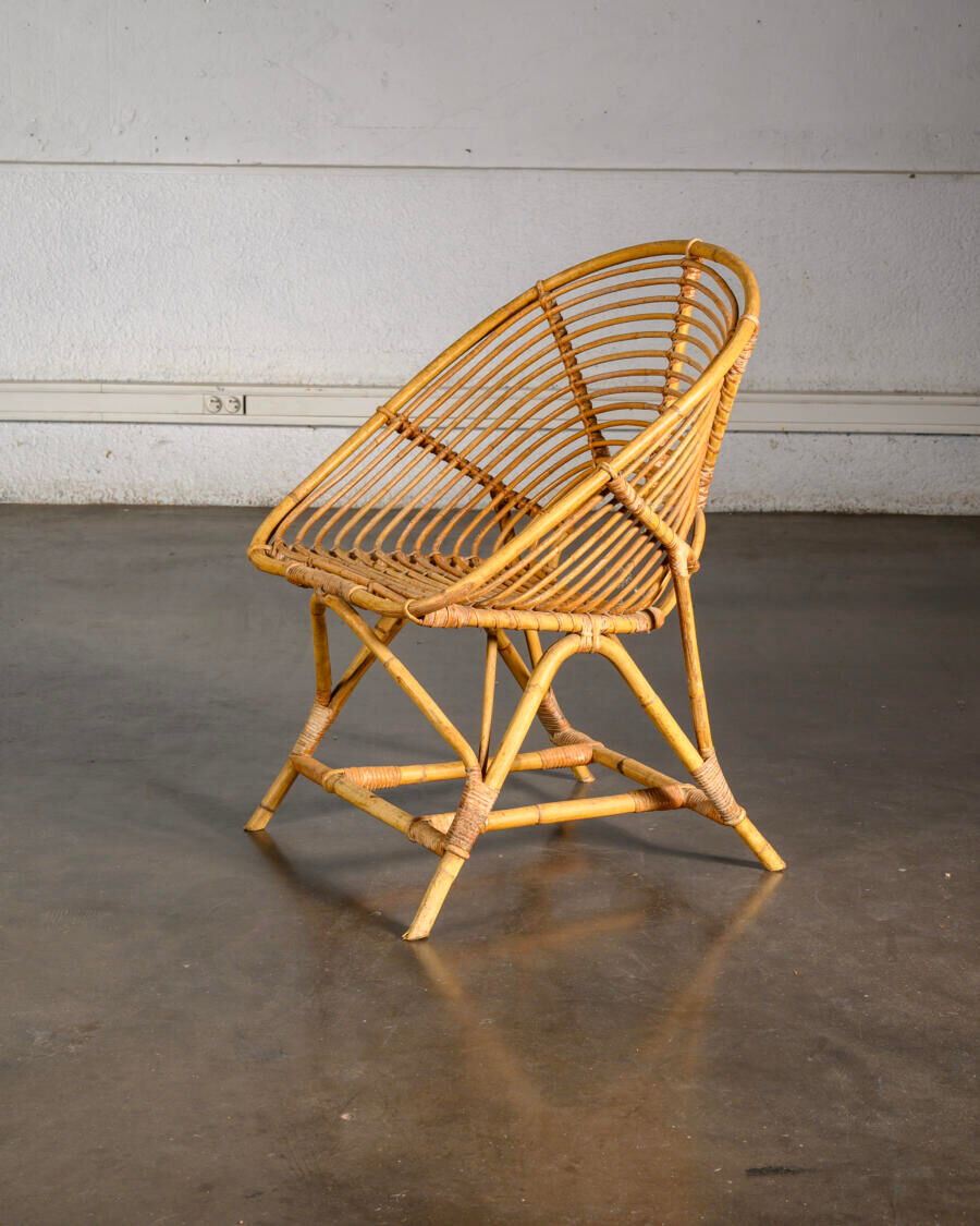 Fauteuil en rotin