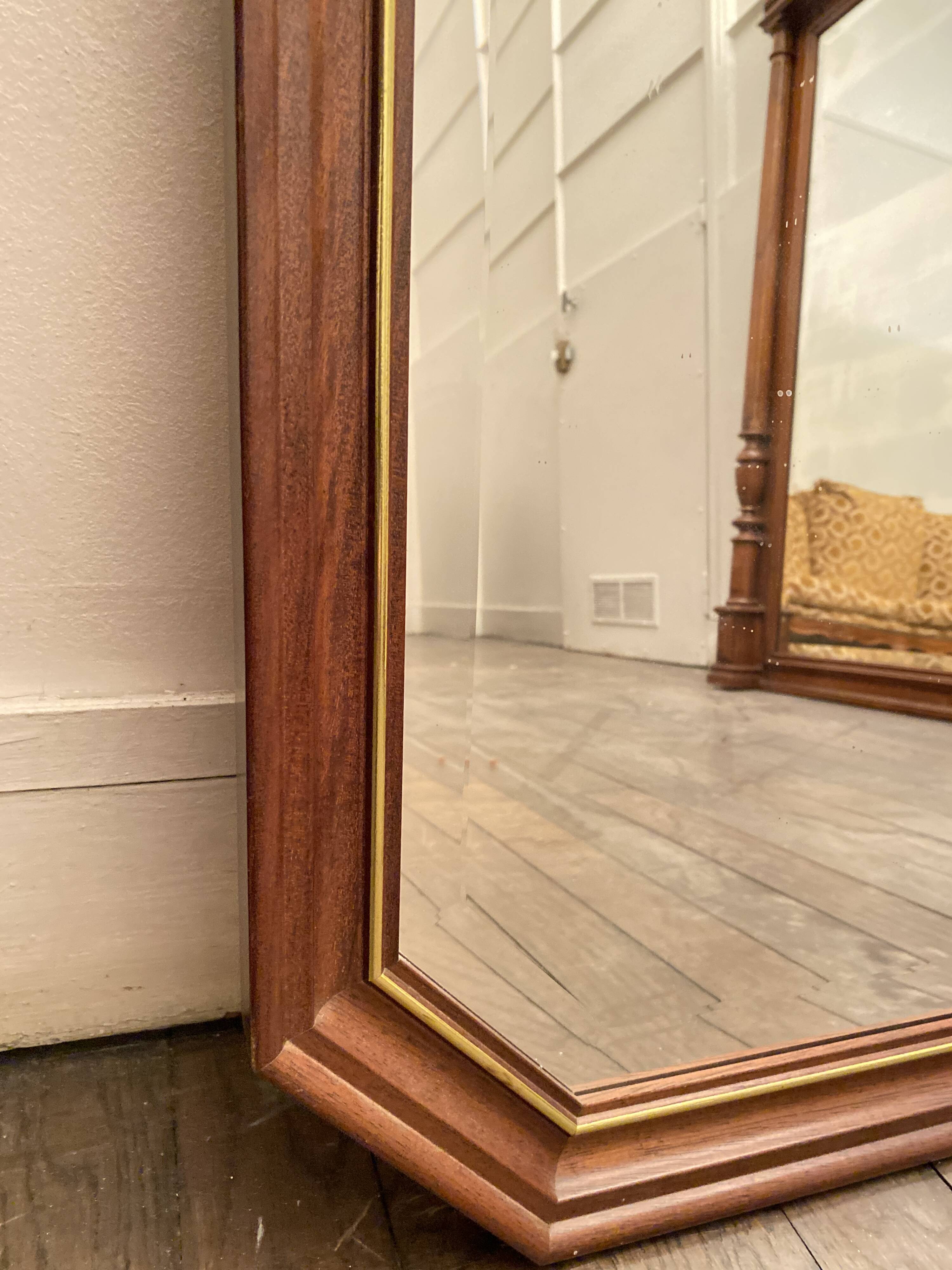 Vintage Scandinavian mirror from the 60s