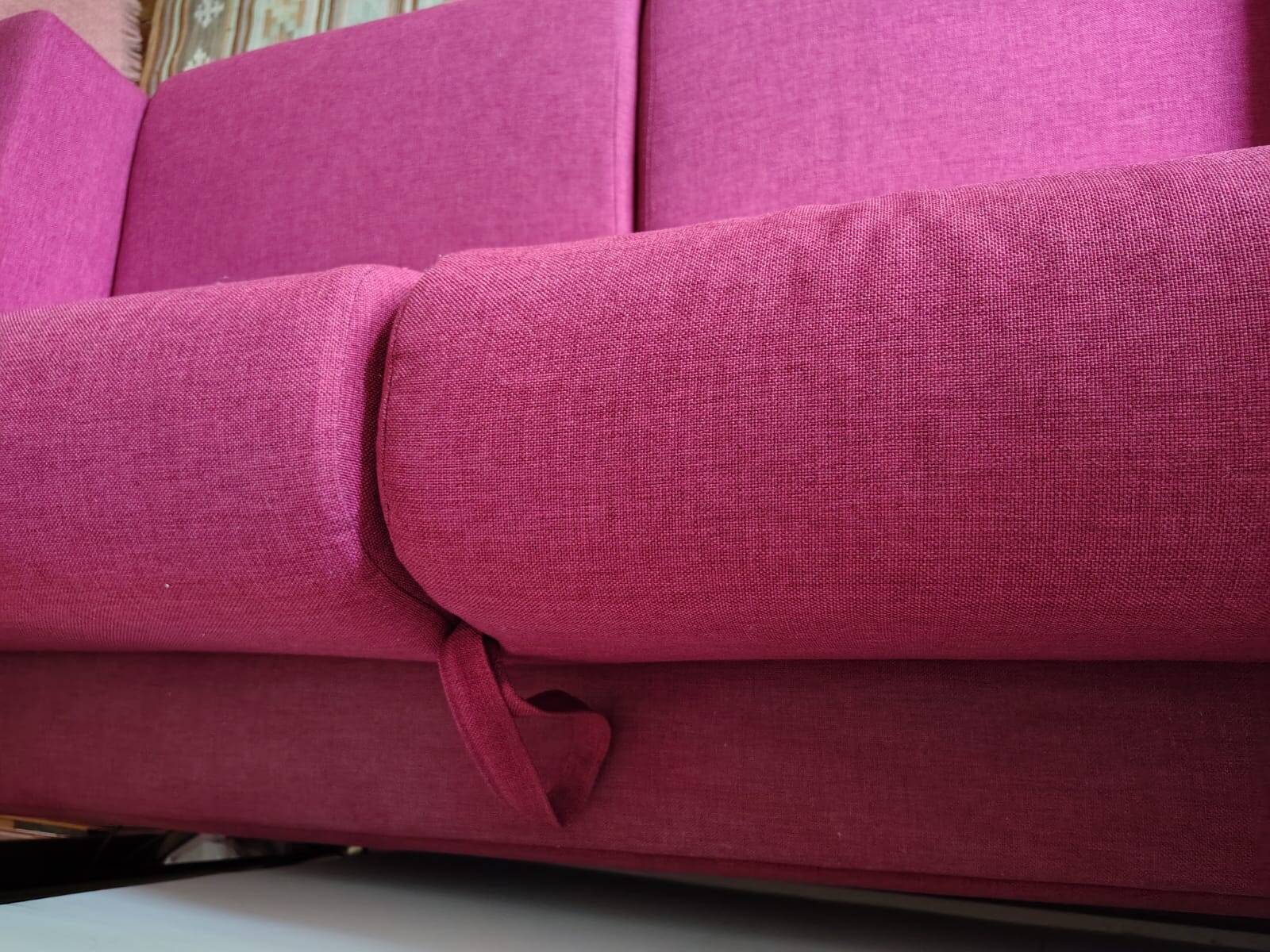 2-seater convertible sofa - made in France