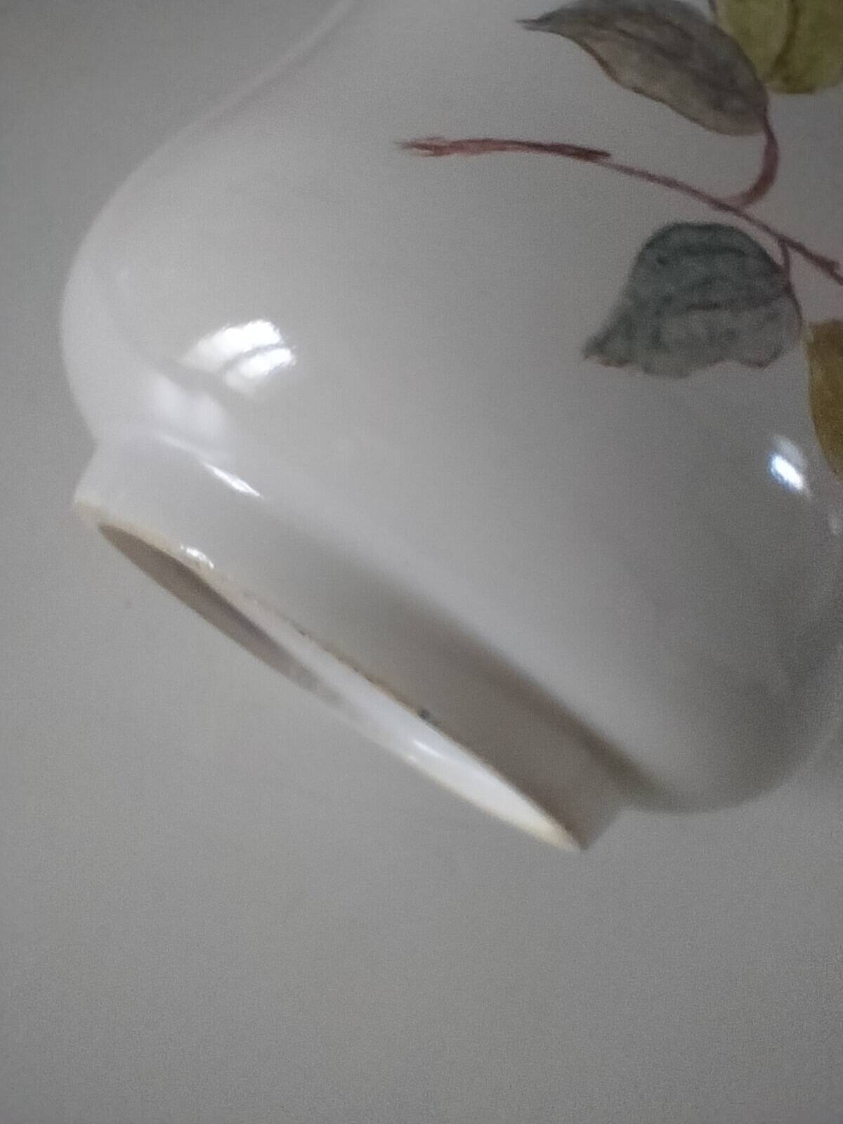 Large breakfast cup Gien floral decoration