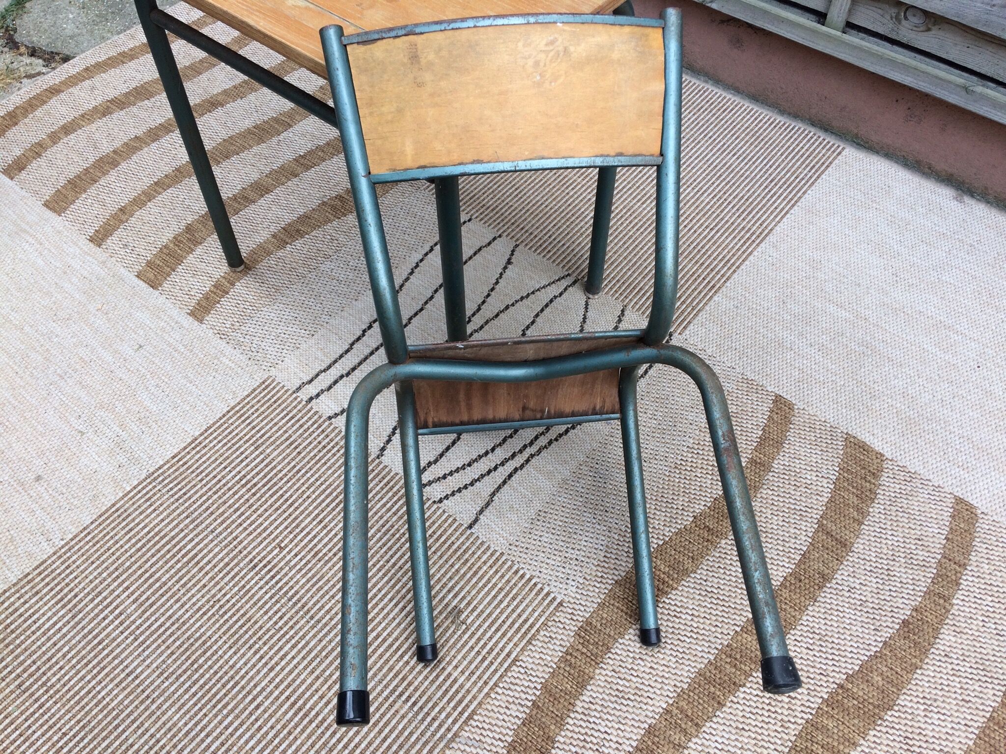 Desk et chair child Mullca 510 vintage school 50/60