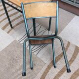 Desk et chair child Mullca 510 vintage school 50/60