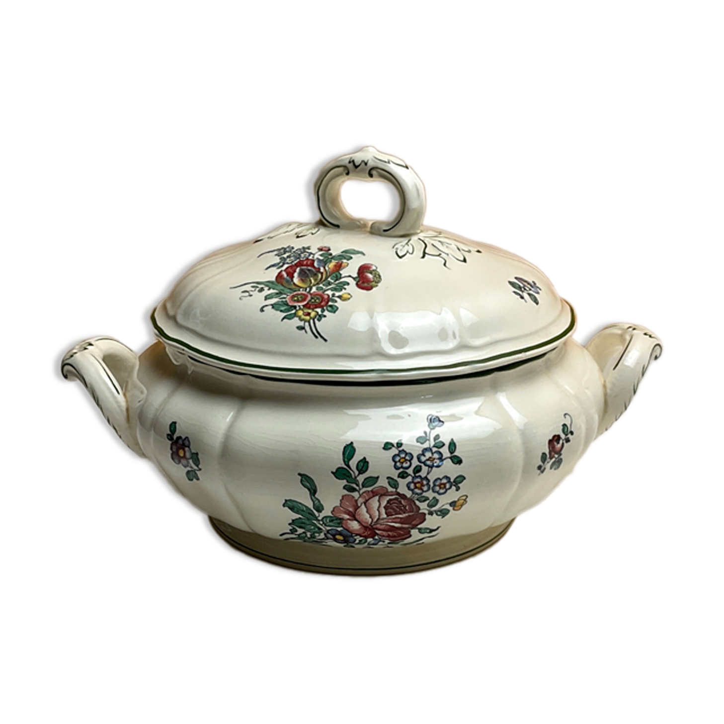 Former Vegetable Soup Pot Villeroy and Boch Mettlach Saarland
