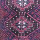 Old handmade Afghan belutch rug 100x154 cm