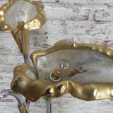 Standing Italian Calla lily floor lamp