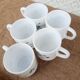 Set of 5 cups espresso Arcopal Myosotis Veronica vintage