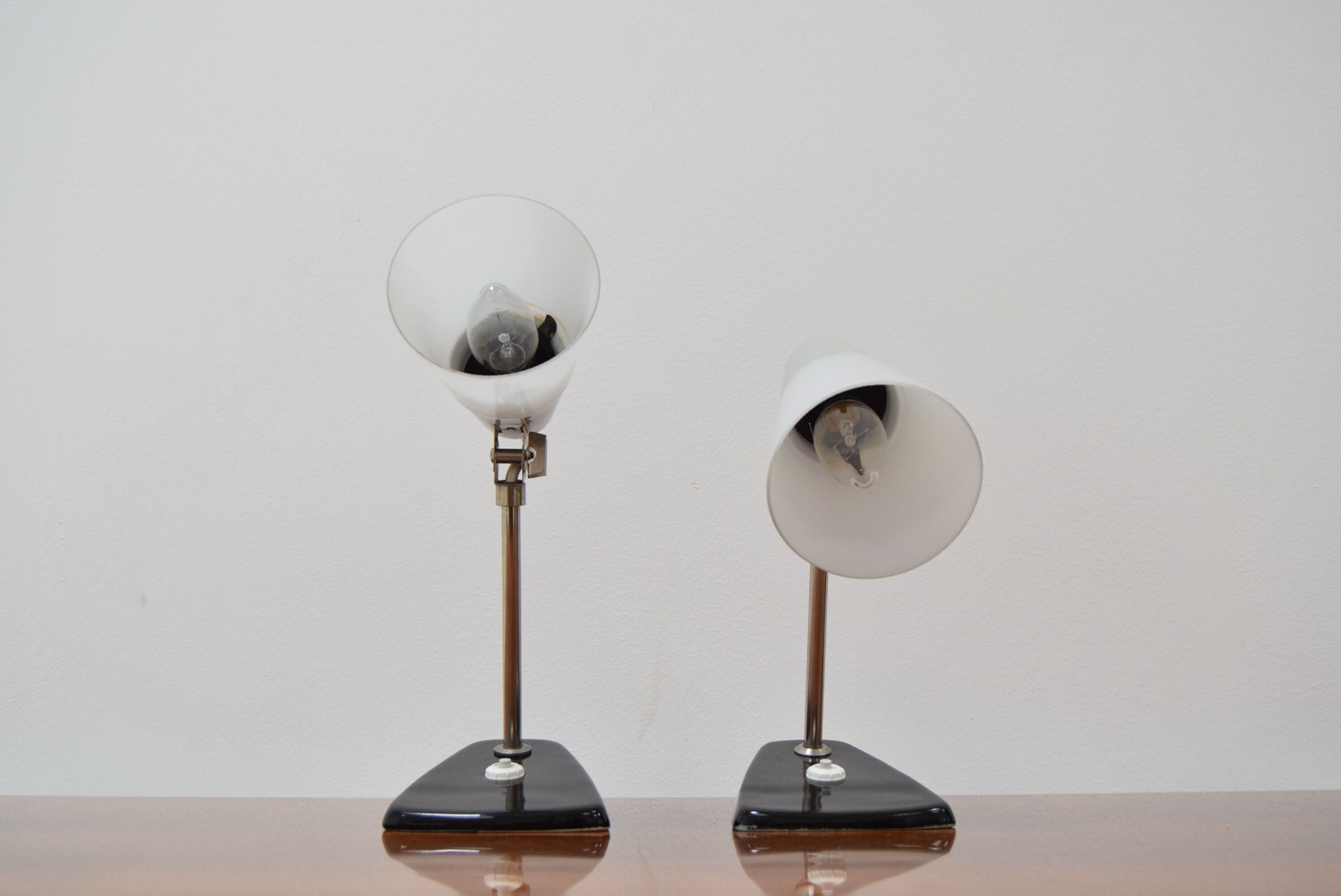 Pair of Mid-century Table Lamps, 1970’s.