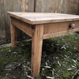Wooden coffee table