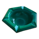 Cendrier malachite Curt Schlevogt